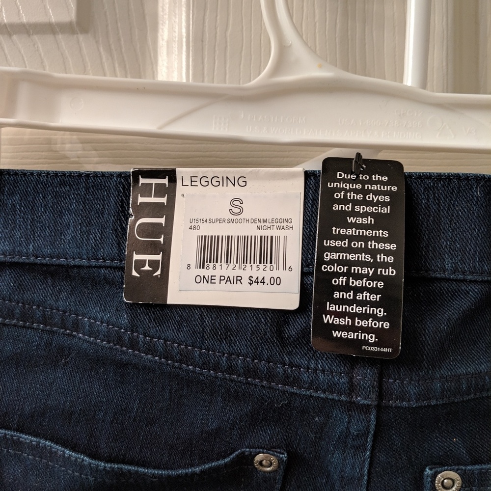 Brand new Hue Denim Leggings.